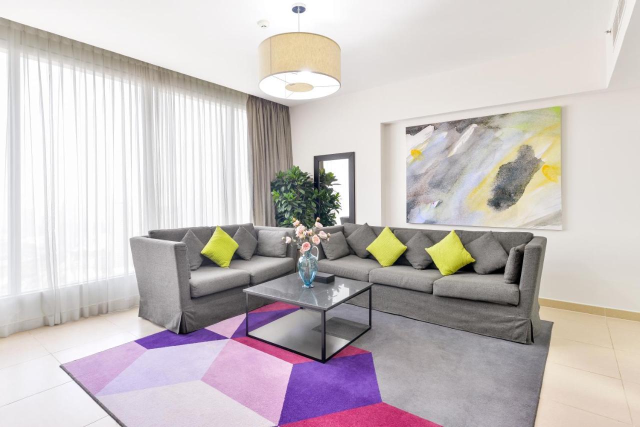 Nassima Tower Hotel Apartments Dubai Exterior photo A living room