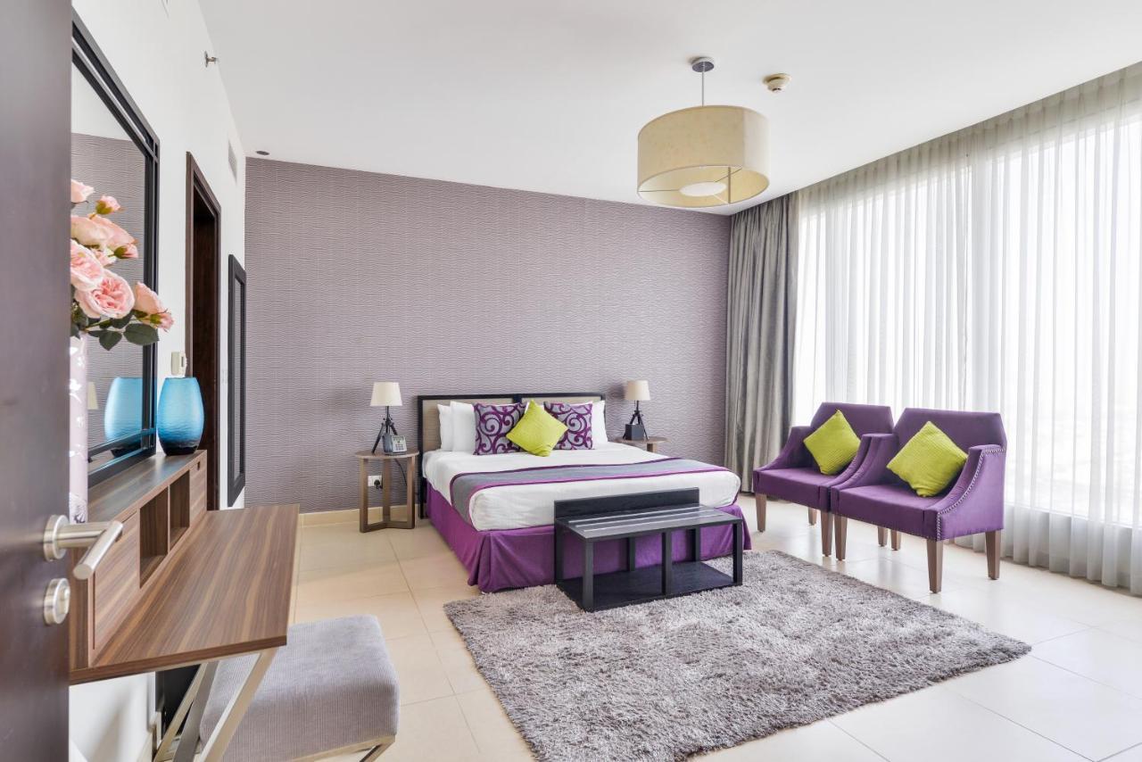Nassima Tower Hotel Apartments Dubai Exterior photo A bedroom at the hotel