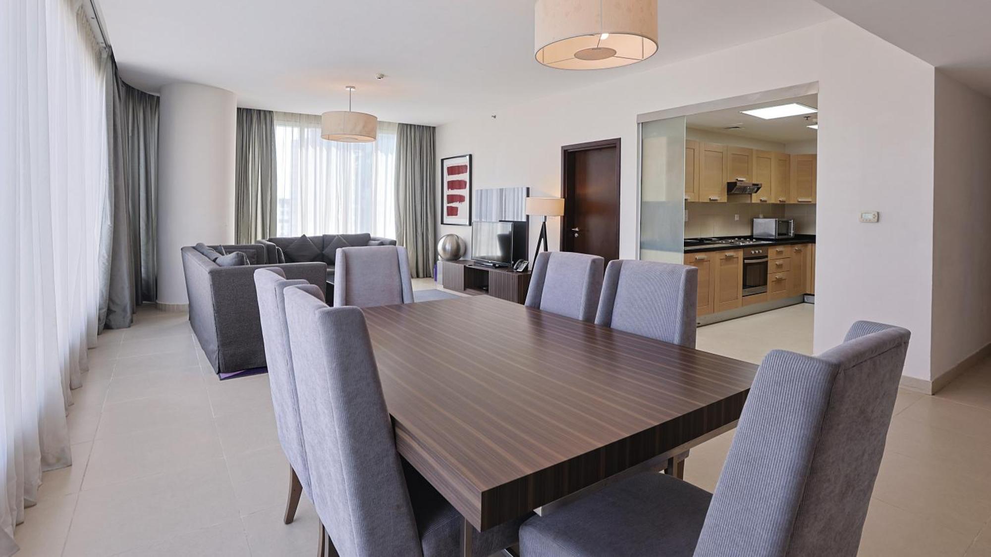 Nassima Tower Hotel Apartments Dubai Exterior photo A typical apartment interior