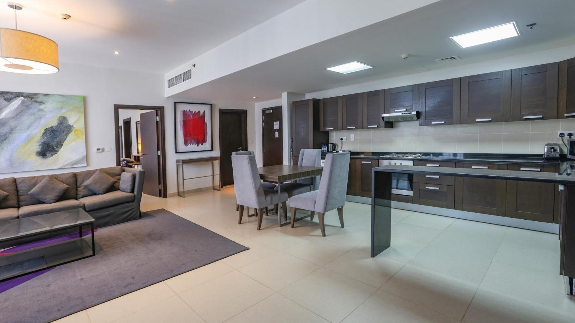 Nassima Tower Hotel Apartments Dubai Exterior photo A typical apartment interior