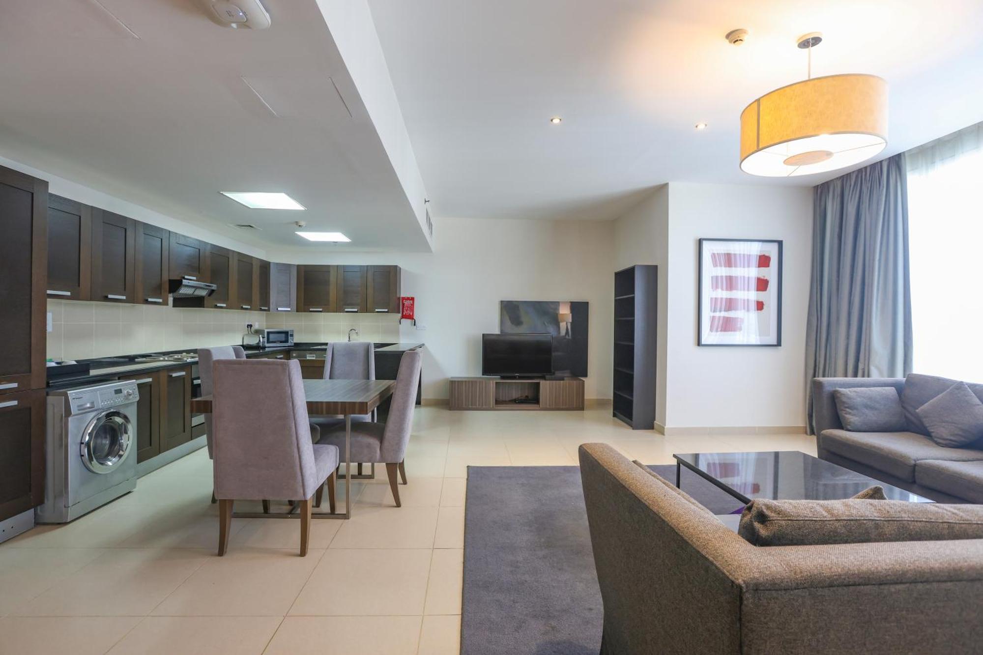 Nassima Tower Hotel Apartments Dubai Exterior photo A typical apartment interior